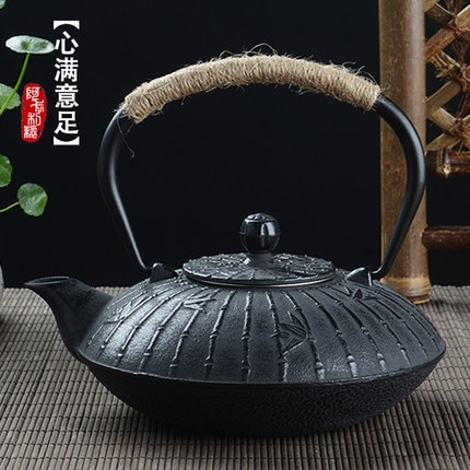 Japanese cast iron teapot hand forged by ancient ninjas*