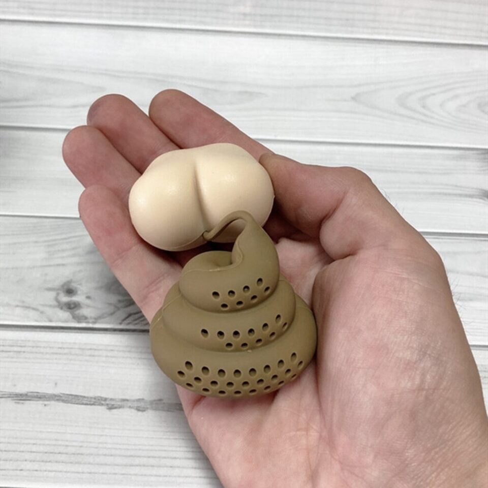 Potentially Funny Poo in a Cup Tea Infuser - Image 5