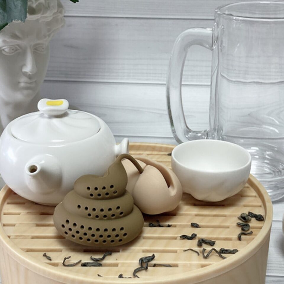 Potentially Funny Poo in a Cup Tea Infuser - Image 2