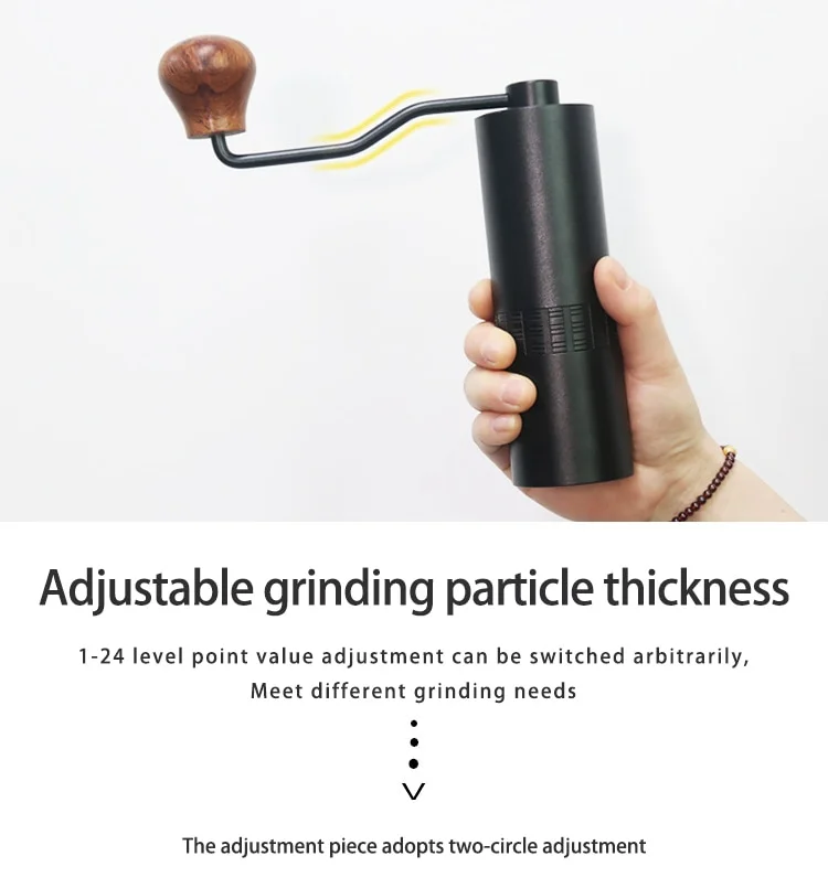 Handmade manual coffee grinder