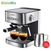 Semi Automatic Espresso Coffee Maker with Hot Steam