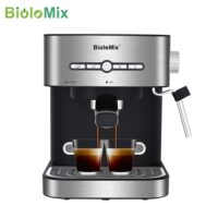 Semi Automatic Espresso Coffee Maker with Hot Steam - Image 2