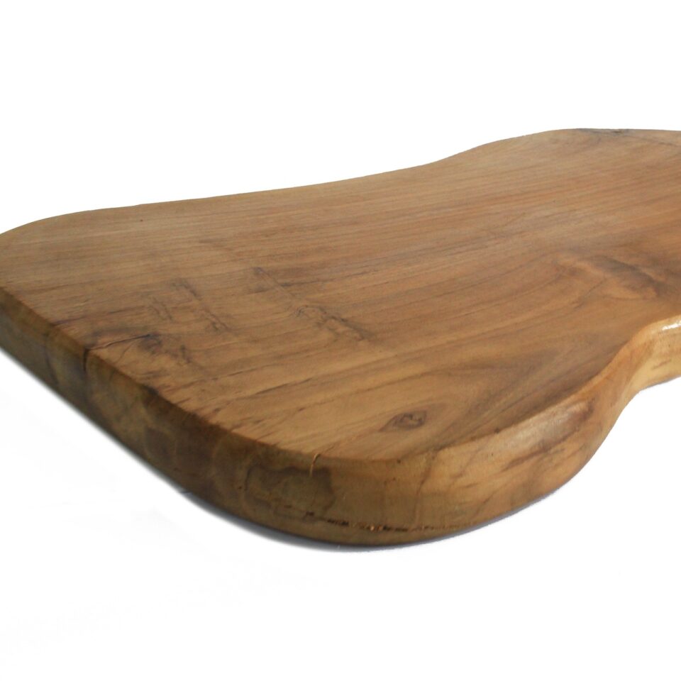 Eco-Friendly Teak Decaf Tea and Coffee Tray - 40cm - Image 2