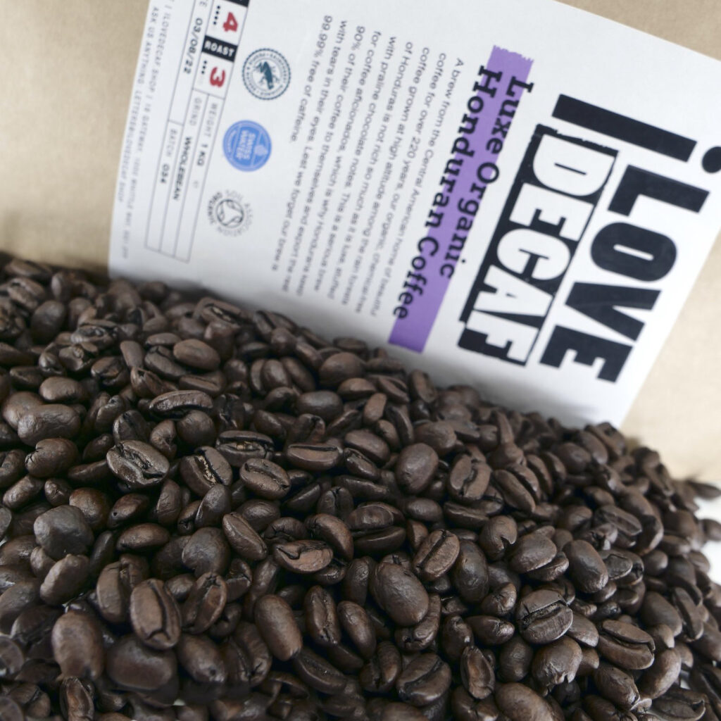 Luxe organic honduran decaf coffee