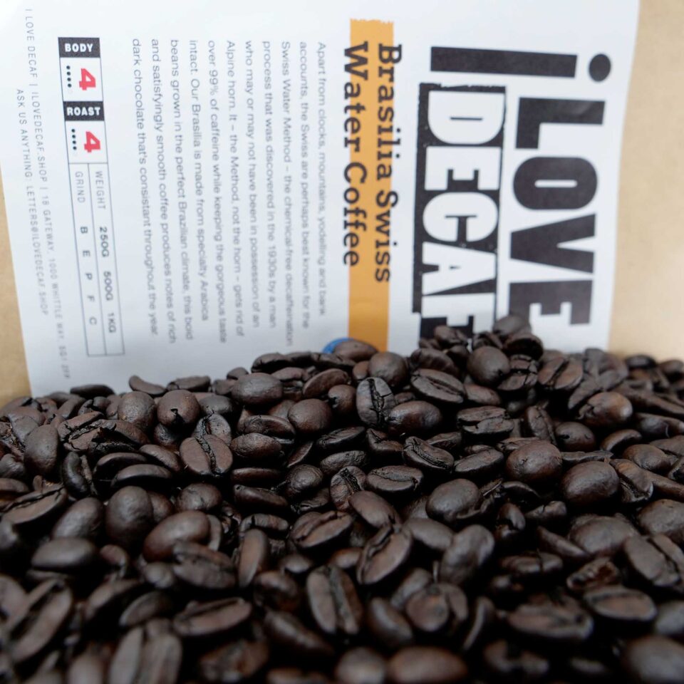 Brasilia Swiss Water Decaf Coffee