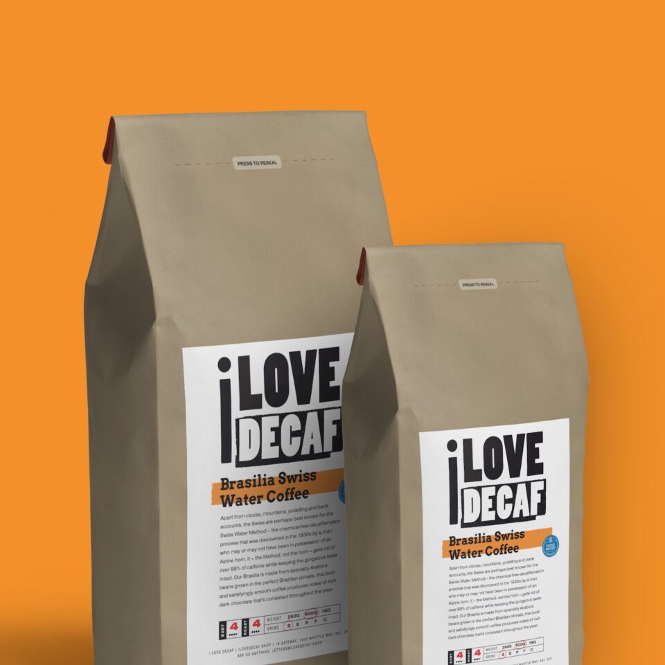 Brasilia Swiss Water Decaf Coffee