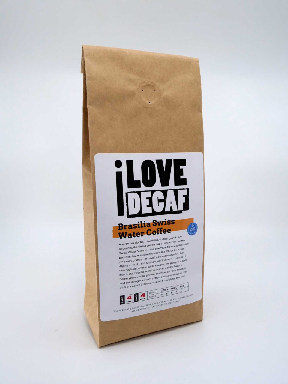 Natural Brasilia Swiss Water Decaf Coffee - Image 8