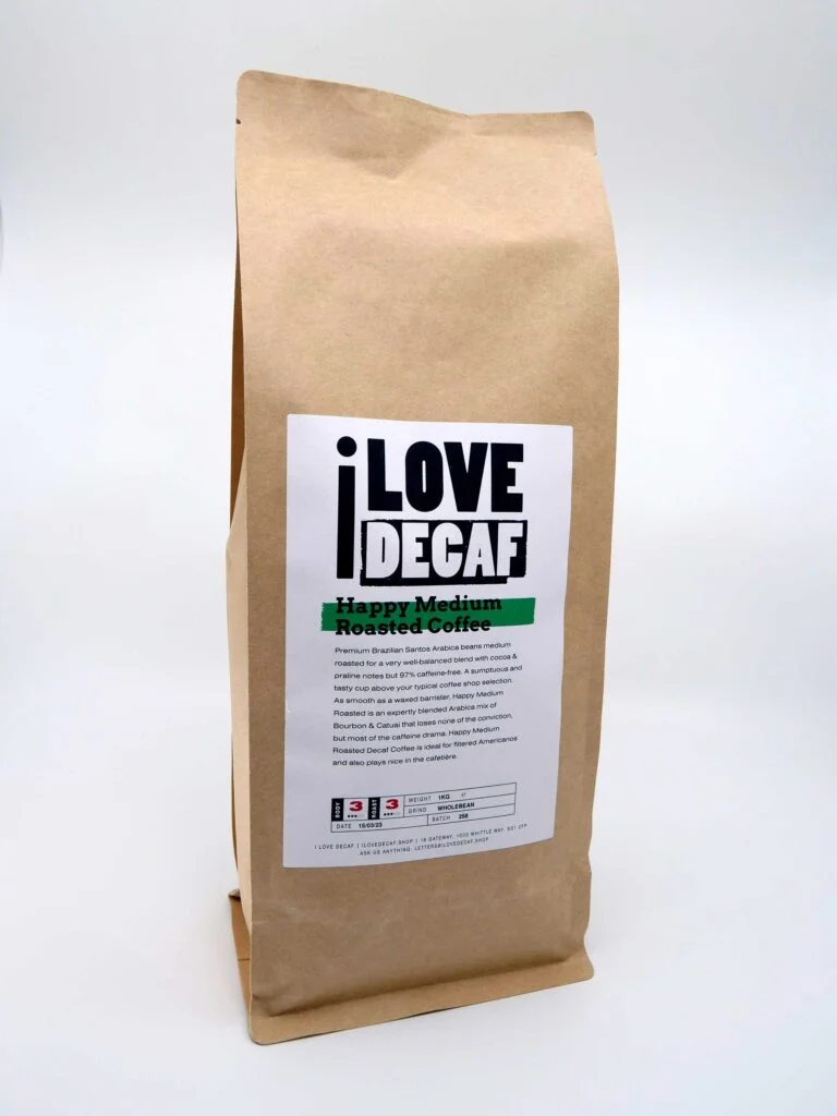 Decaf Ground Coffee 19 happy medium roast decaf coffee