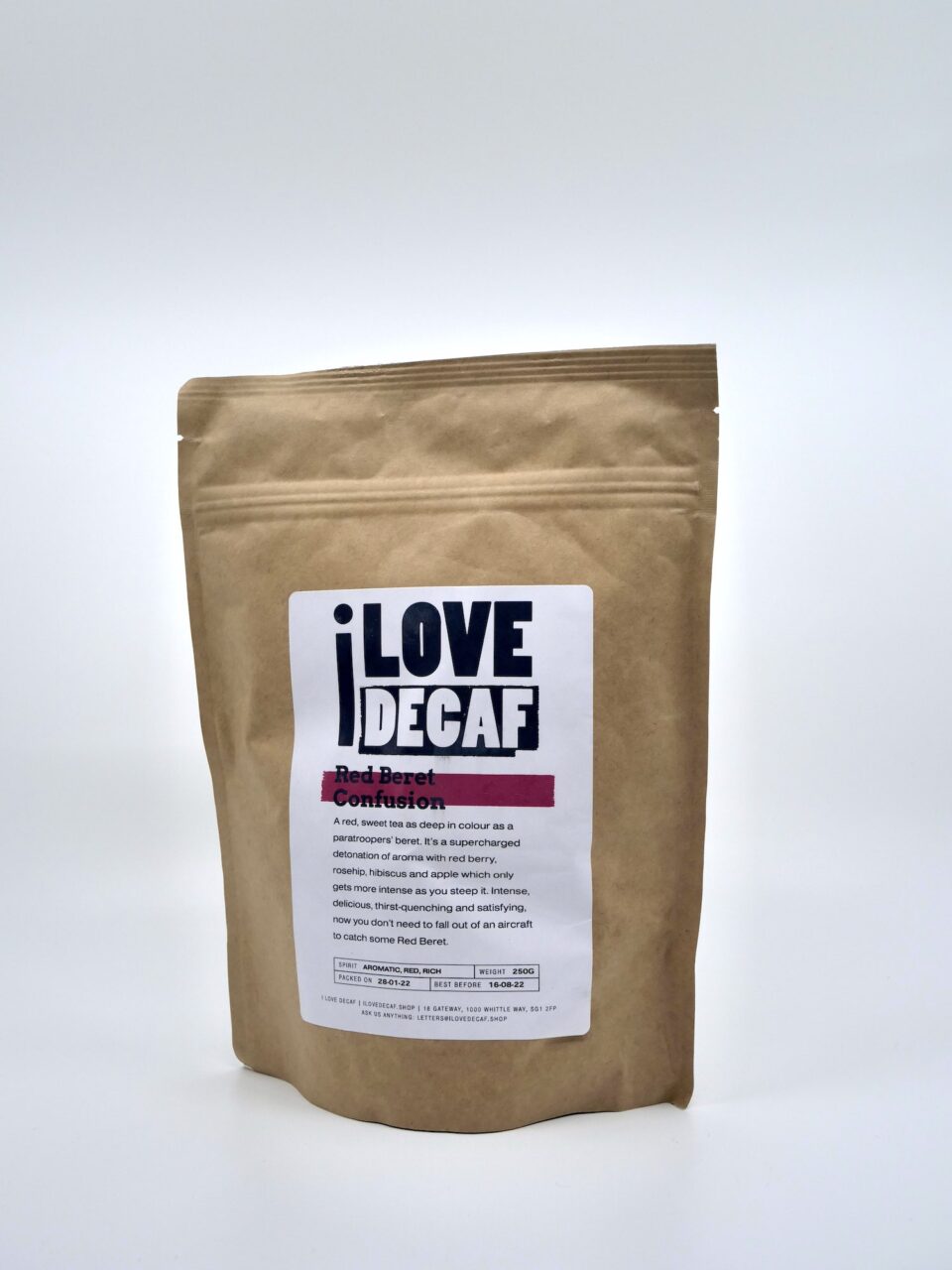 Red Beret Confusion Tea Pack