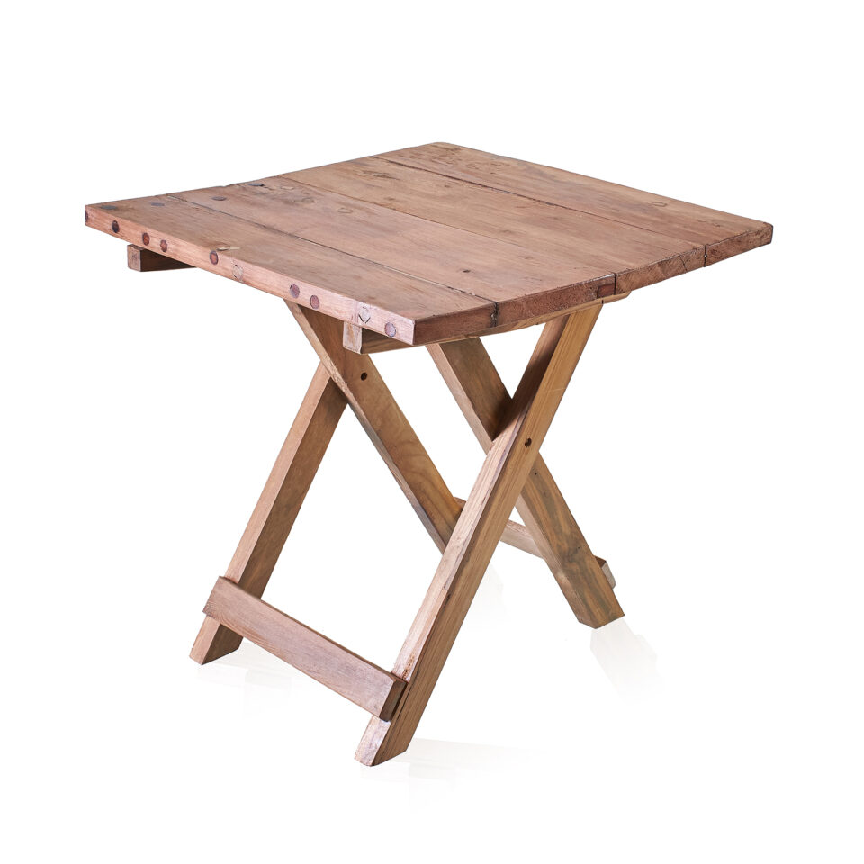 Handy Foldaway Decaf Coffee Table - Recycled Wood
