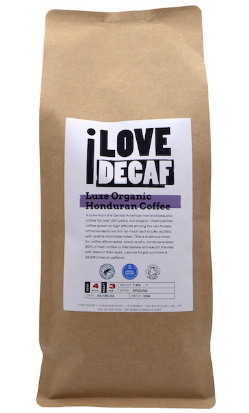 Organic decaf coffee luxe 1