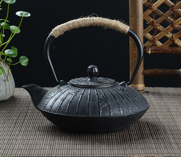 Japanese Cast Iron Teapot Hand Forged by Ancient Ninjas*